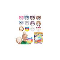 Toi-Toys Opblaas knuffeldier pluche, 15cm - thumbnail