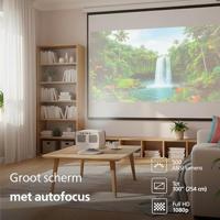 Videoprojector - PHILIPS - NeoPix 444 - Full HD 1080p - 500 ANSI lumen - 100 - HDMI - 3,5 mm jack - Inclusief USB-C naar HDMI-kabel - thumbnail