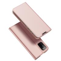 Dux Ducis - Slim bookcase hoes - Samsung Galaxy A02s - Rose Goud - thumbnail