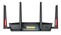 ASUS DSL-AC88U AC3100 Wi-Fi Gigabit Modem Router, tot 18x snelheid dan VDSL2, USB 3.0 voor LTE/3G-aansluiting, mediaserver voor (BT Infinity, YouView, TalkTalk, EE en Plusnet Fibre) - zwart - thumbnail