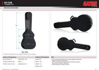 Gator Cases GC-335 gitaarkoffer voor semi-hollow Gibson® ES-335® - thumbnail