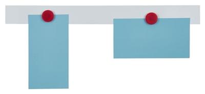 ALCO Magneetstrip (l x b) 100 cm x 5 cm Wit 1 stuk(s) 691-10