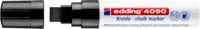 Edding Krijtmarker e-4090 zwart - thumbnail