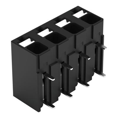 WAGO 2086-3204/300-000 Printklem 1.50 mm² Aantal polen 4 Zwart 1 stuk(s)