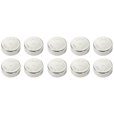 VOLTCRAFT LR44 Knoopcel 140 mAh Alkaline 10 stuk(s) VOLTCRAFT LR44 Knoopcel 140 mAh Alkaline 10 stuk(s)