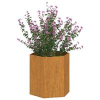 VidaXL Plantenbak roestig 40x40x45 cm cortenstaal - thumbnail