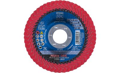 PFERD TOOLS 67689036 Co Sgp Curve Steelox Lamellenschijf Diameter 115 mm Boordiameter 22.23 mm 10 stuk(s)