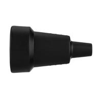 REV 0512151777 Koppeling met randaarde Rubber 250 V Zwart IP20 - thumbnail