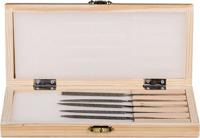 Promat/Tecwerk Diamantnaaldvijlenset | lengte 140 mm 5-delig | D 126 | D 126 - 4000840465 - thumbnail