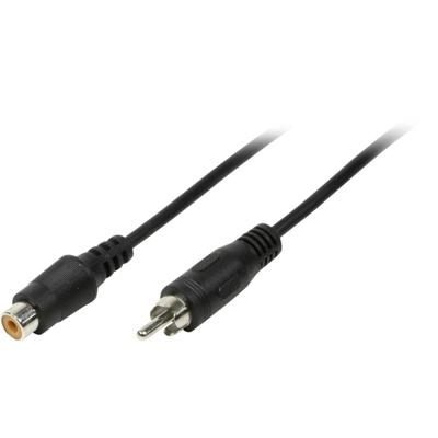 LogiLink CA1033 Cinch Audio Aansluitkabel [1x - 1x ] 10.00 m Zwart (mat)