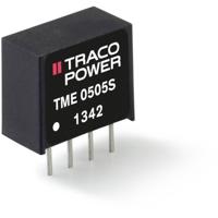 TracoPower TME 2405S DC/DC-converter, print 24 V/DC 5 V/DC 200 mA 1 W Aantal uitgangen: 1 x Inhoud 1 stuk(s) - thumbnail