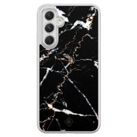 Samsung Galaxy A54 hybride hoesje - Marmer zwart - thumbnail