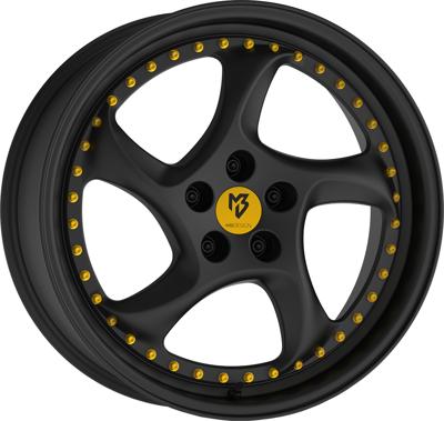 mbDESIGN TURBO S Zwart stumpfmatt mbDESIGN TURBO S Zwart stumpfmatt