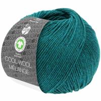 Cool Wool Melange GOTS 0105 Kleur: Petrol gevlekt - thumbnail