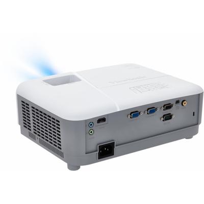 Viewsonic PA503W Beamer DLP 3800 ANSI-lumen 1280 x 800 WXGA 3D ready, Automatische keystone-correctie, HD ready, Met afstandsbediening, VGA-ingang,