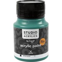 Creall Studio Acrylverf, dekkend, phtalo green (52), 500 ml/ 1 fles - thumbnail