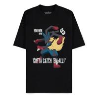 Pokémon Mega Evolutions T-Shirt Mega Lucario Gotta Catch Em All Size M - thumbnail