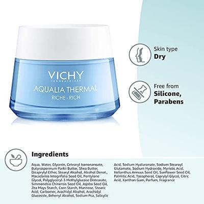 Vichy Aqualia Thermal Rehydrating Rich Cream - Tube 50 ml - thumbnail