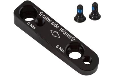 Campagnolo adapter (achter) incl. bouten ekar