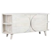 Dressoir DKD Home Decor Wit Mangohout (150 x 40 x 65 cm) - thumbnail