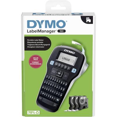Labelprinter dymo labelmanager 160 azerty 12mm pak Labelprinter dymo labelmanager 160 azerty 12mm pak