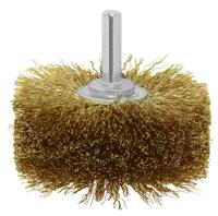 Bosch Accessories 2609256541 Houtstructuurborstel voor boormachines - geribbelde draad, vermessingd, 80 mm 1 stuk(s) - thumbnail