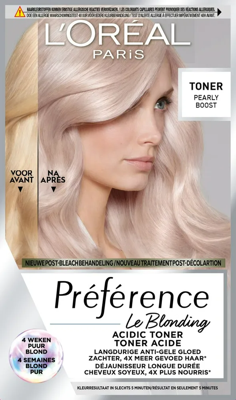 L'Oréal Paris Préférence Le Blonding - Toner Pearly Boost L'Oréal Paris Préférence Le Blonding - Toner Pearly Boost