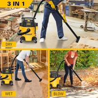 DeWALT DXV20PTA 20L Nat- en Droogstofzuiger 230V - thumbnail