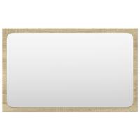 3-delige Badkamermeubelset bewerkt hout sonoma eikenkleurig - thumbnail