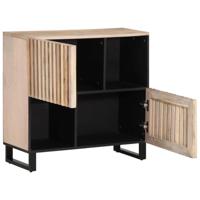 Dressoir 80x34x75 cm massief mangohout - thumbnail