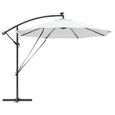 Cantilever Banana Parasol met slot Zand 294 x 294 x 248 cm Cantilever Banana Parasol met slot Zand 294 x 294 x 248 cm