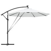 Cantilever Banana Parasol met slot Zand 294 x 294 x 248 cm - thumbnail