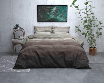 RoyalTextile - Marcus Dekbedovertrek Flanel - Taupe - 200 x 220 RoyalTextile - Marcus Dekbedovertrek Flanel - Taupe - 200 x 220