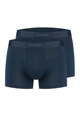 Slater Bamboo Boxer Shorts (two pack) Navy (art 8810)