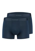 Slater Bamboo Boxer Shorts (two pack) Navy (art 8810) - thumbnail