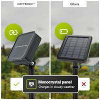 Solar String Light 10 meter - 3000K warm wit licht - IP44 Waterdicht - Twinkle effect - 4 Lichtmodi - 1200 Lumen - thumbnail