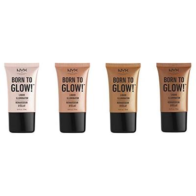NYX Professional Makeup Born To Glow Liquid Illuminator highlighter - Gleam LI02 NYX Professional Makeup Born To Glow Liquid Illuminator highlighter - Gleam LI02