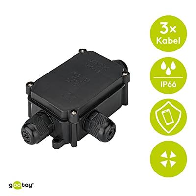 Enzo Waterdichte kabelkoppeling IP66 drieweg met wartel 4017092 Enzo Waterdichte kabelkoppeling IP66 drieweg met wartel 4017092