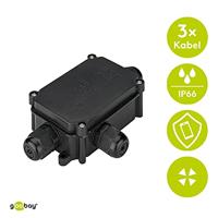 Enzo Waterdichte kabelkoppeling IP66 drieweg met wartel 4017092 - thumbnail