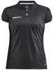 Craft 1908226 Pro Control Impact Polo W - Black/White - L - thumbnail