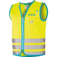 Wowow Crazy Monster Jacket fluohesje, geel, M (kind) - thumbnail