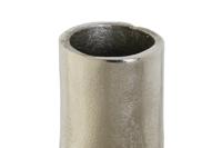 Vaas DKD Home Decor Zilverkleurig Aluminium 15 x 15 x 26 cm - thumbnail