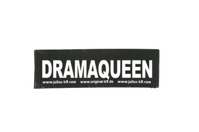 Julius-K9 tekstlabel Dramaqueen 11 x 3 cm
