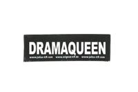 Julius-K9 tekstlabel Dramaqueen 11 x 3 cm - thumbnail