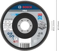 Bosch Accessoires 1 Lamellenschijf 125 X571, Best for Metal recht, 80 - 2608607328 - thumbnail