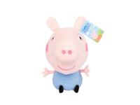 Sambro Peppa pig little bodz knuffel - george - thumbnail