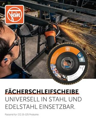 Fein 63730023010 Lamellenschuurschijf Diameter 125 mm Boordiameter 22.23 mm 10 stuk(s)