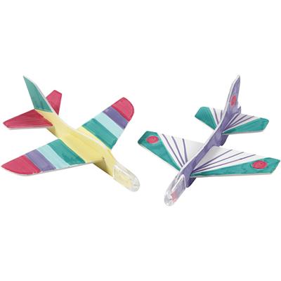 Creativ Company Vliegtuigen, l: 11,5-12,5 cm, b: 11-12 cm, wit, 3 stuk/ 1 doos Creativ Company Vliegtuigen, l: 11,5-12,5 cm, b: 11-12 cm, wit, 3 stuk/ 1 doos