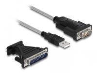 Delock USB 2.0 naar RS-232 D-Sub 9 adapter, 1.8 m. - thumbnail