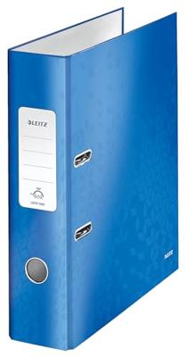 Leitz WOW ordner blauw, rug van 8,0 cm